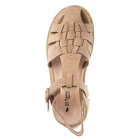 Сандалии El Tempo спилок бежевый CSL28_PH1813-A62031-23_BEIGE