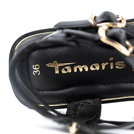 Сандалии Tamaris нат.кожа черный 1-28118-42-001