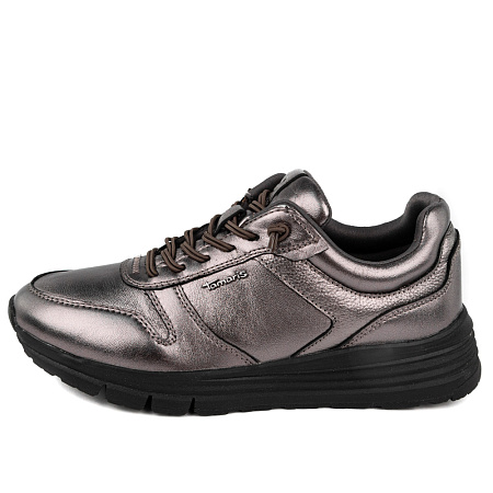 Кроссовки Tamaris нат.кожа серебристый 1-23730-41-9A5