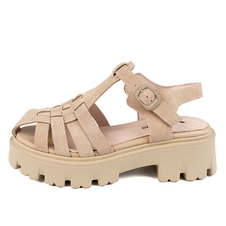 Сандалии El Tempo спилок бежевый CSL28_PH1813-A62031-23_BEIGE