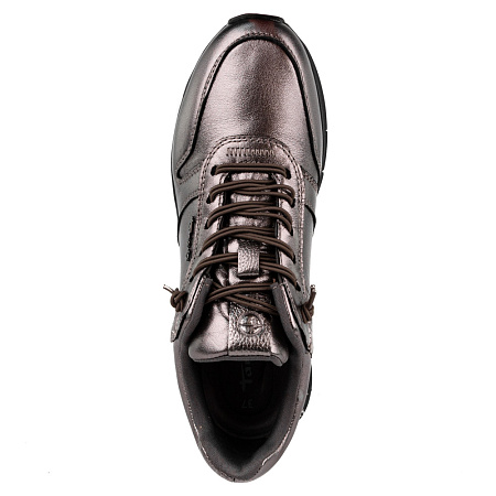Кроссовки Tamaris нат.кожа серебристый 1-23730-41-9A5