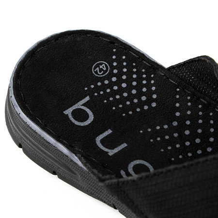 Шлепанцы Bugatti нат.нубук черный 311-A3282-3500-1000