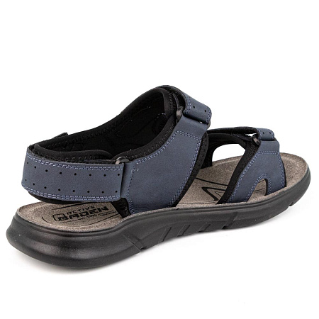 Сандалии Baden нат.кожа синий ZN025-099