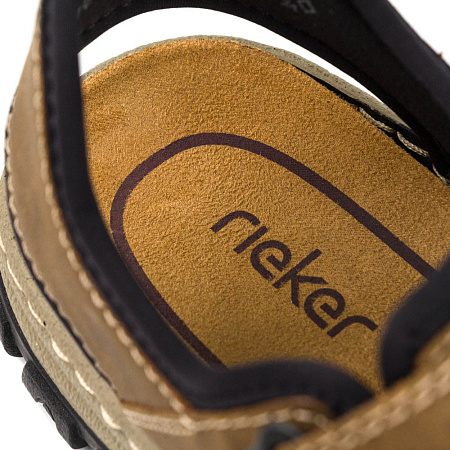 Сандалии Rieker иск.кожа коричневый 25084-24