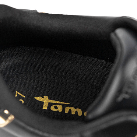 Кеды Tamaris нат.кожа черный 1-23724-42-007