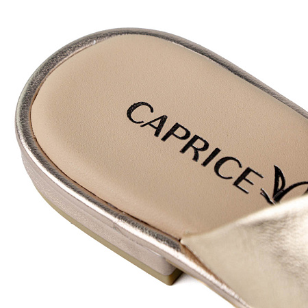 Шлепанцы Caprice нат.кожа золотой 9-27100-42-959
