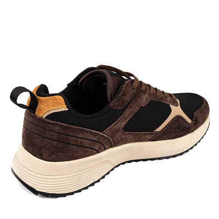 Кроссовки Strobbs нат.замша коричневый C3642-17