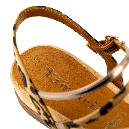 Сандалии Tamaris иск.кожа коричневый 1-28103-42-445