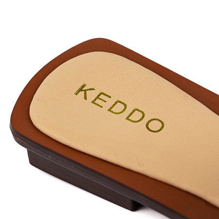 Шлепанцы Keddo иск.кожа бежевый 957097_10-02