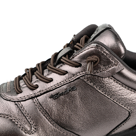 Кроссовки Tamaris нат.кожа серебристый 1-23730-41-9A5